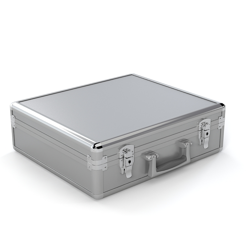 3d aluminum briefcase
