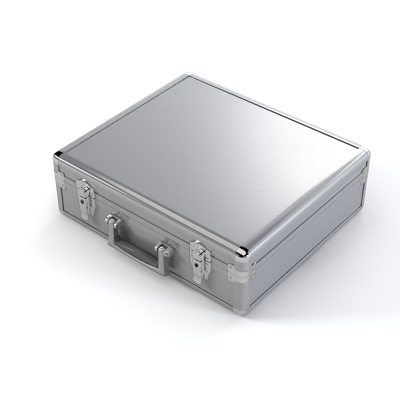 3d aluminum briefcase