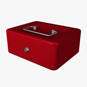 cash box 3d model