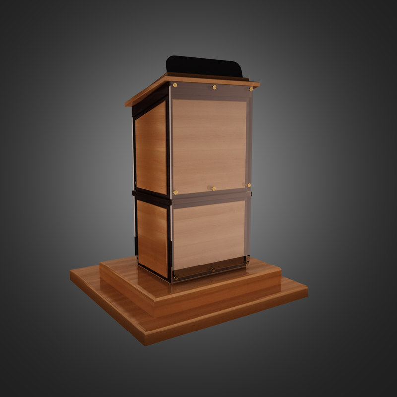 3d model podium