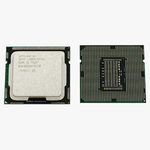 intel core i5-750 3d model