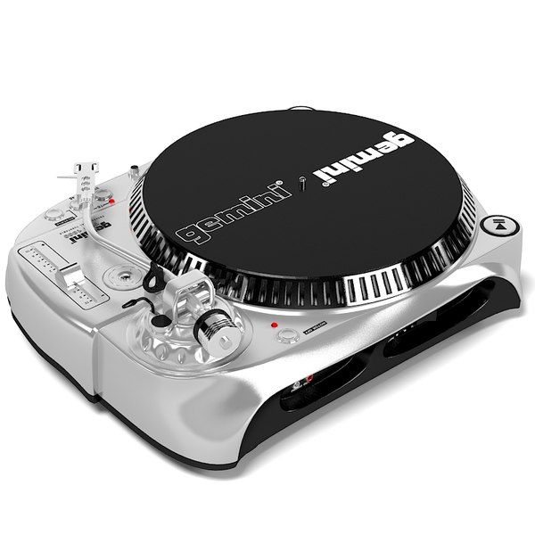 3d model gemini tt1000 belt drive