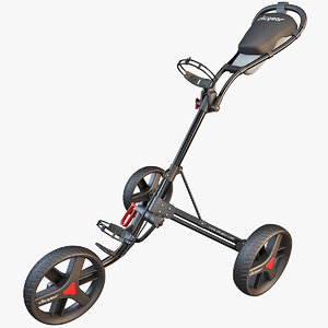 golf trolley cart 3d 3ds