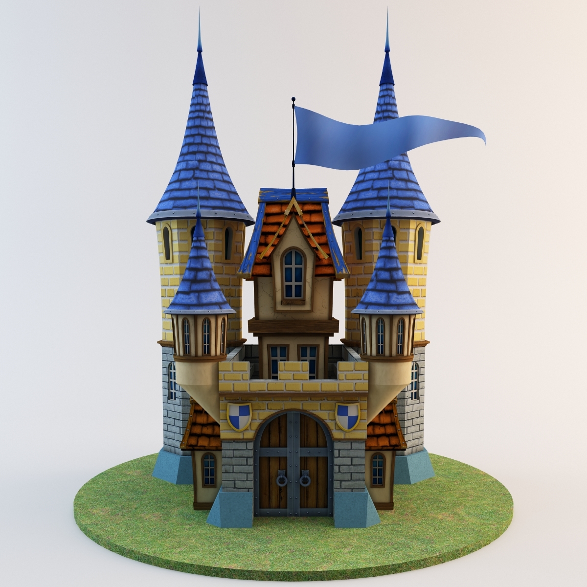 walt disney castle toy