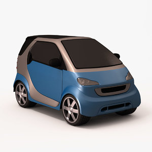 3d model smart car