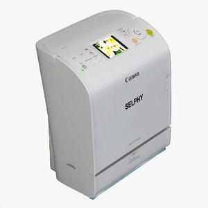 printer canon es20 3d model