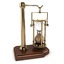3d hourglass stand glass model