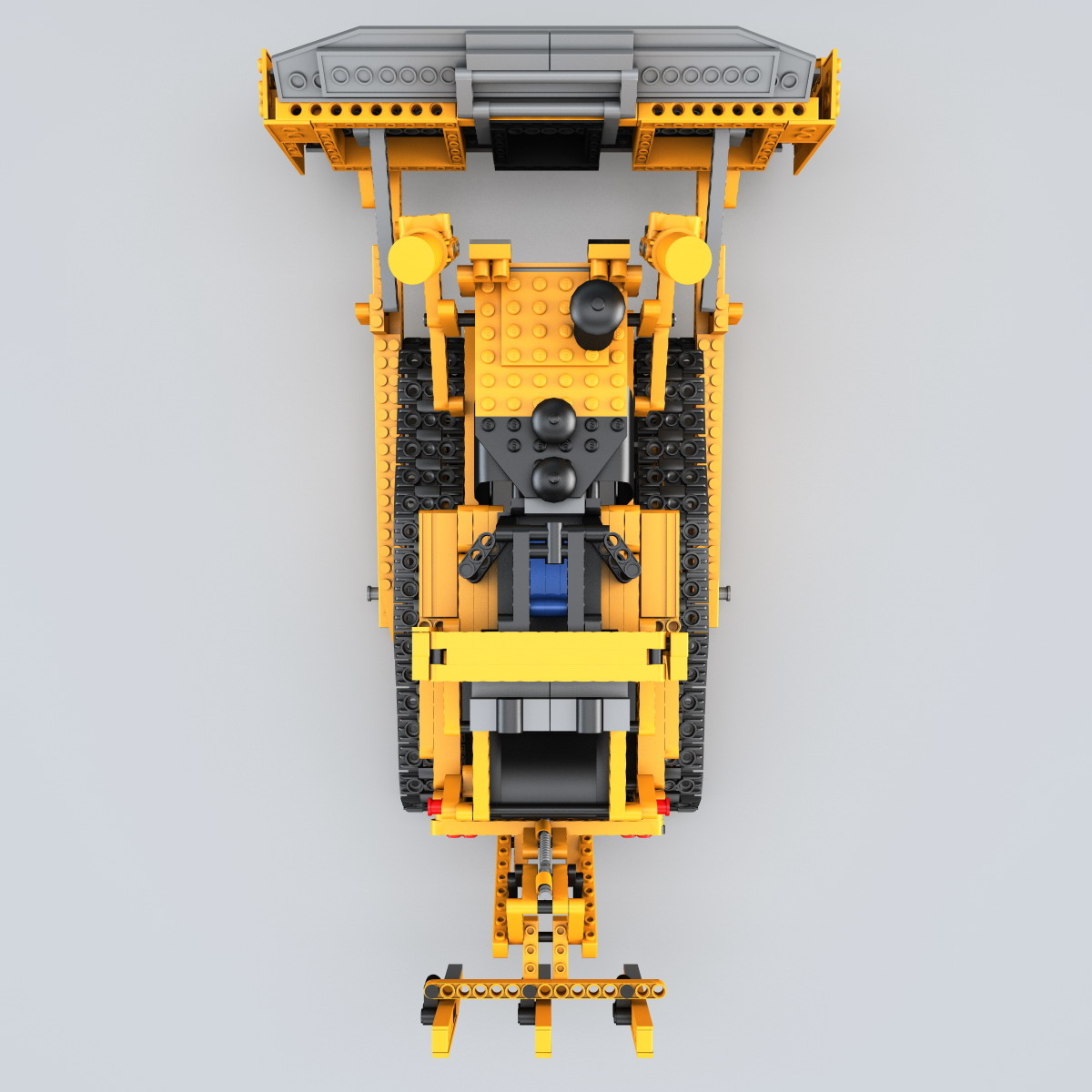 lego construction bulldozer set