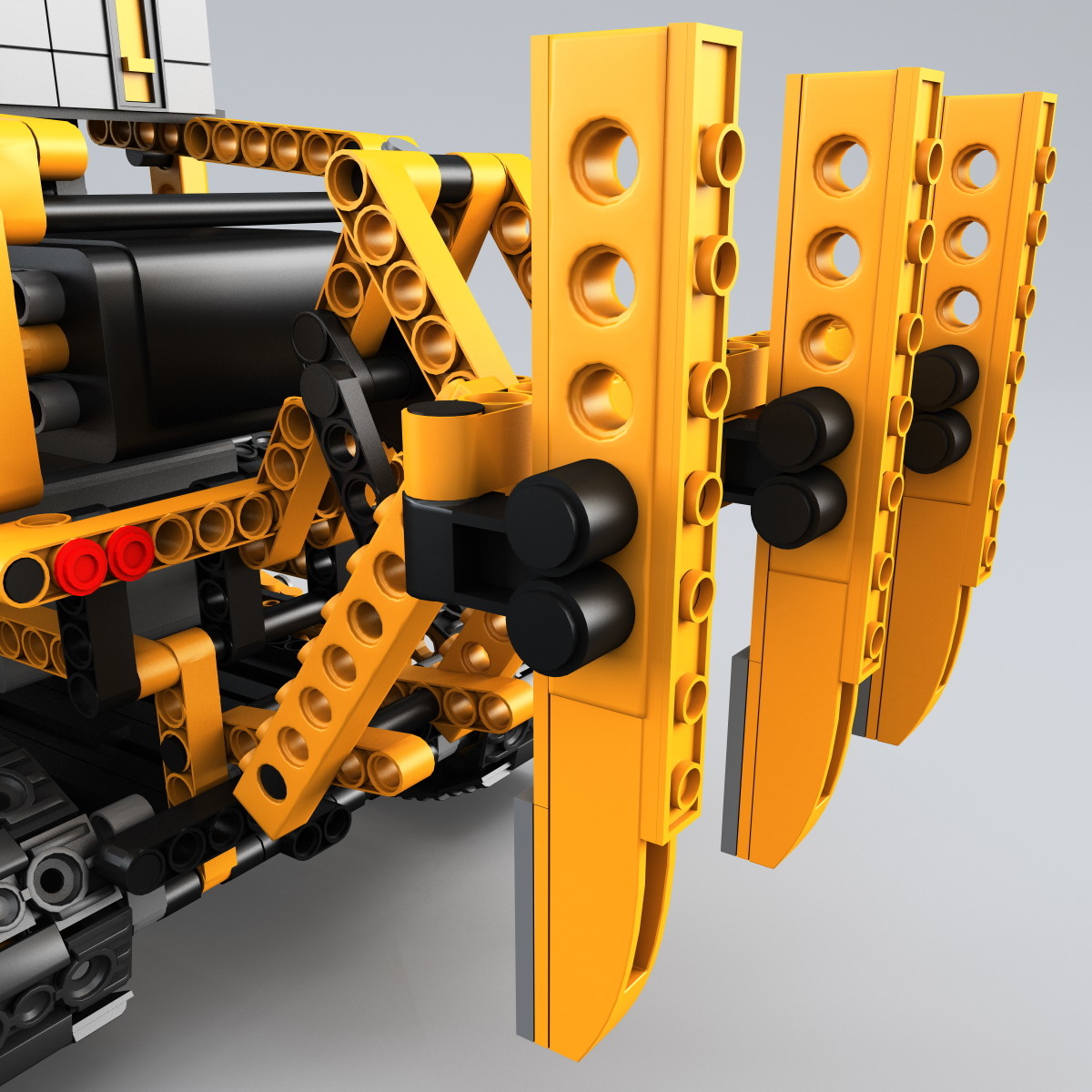 lego construction bulldozer set