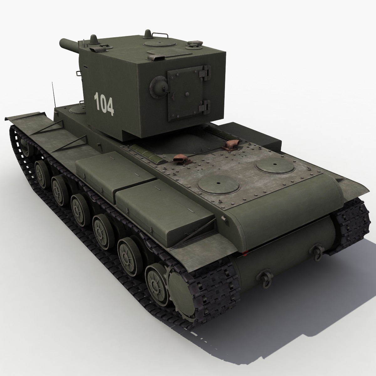 3d Kv-2 2 Model