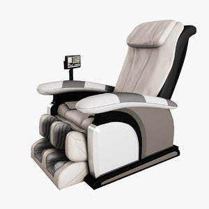 massage chair 3d max