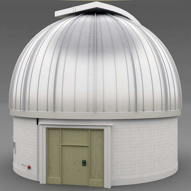 3d Infrared Observatory 2 Model