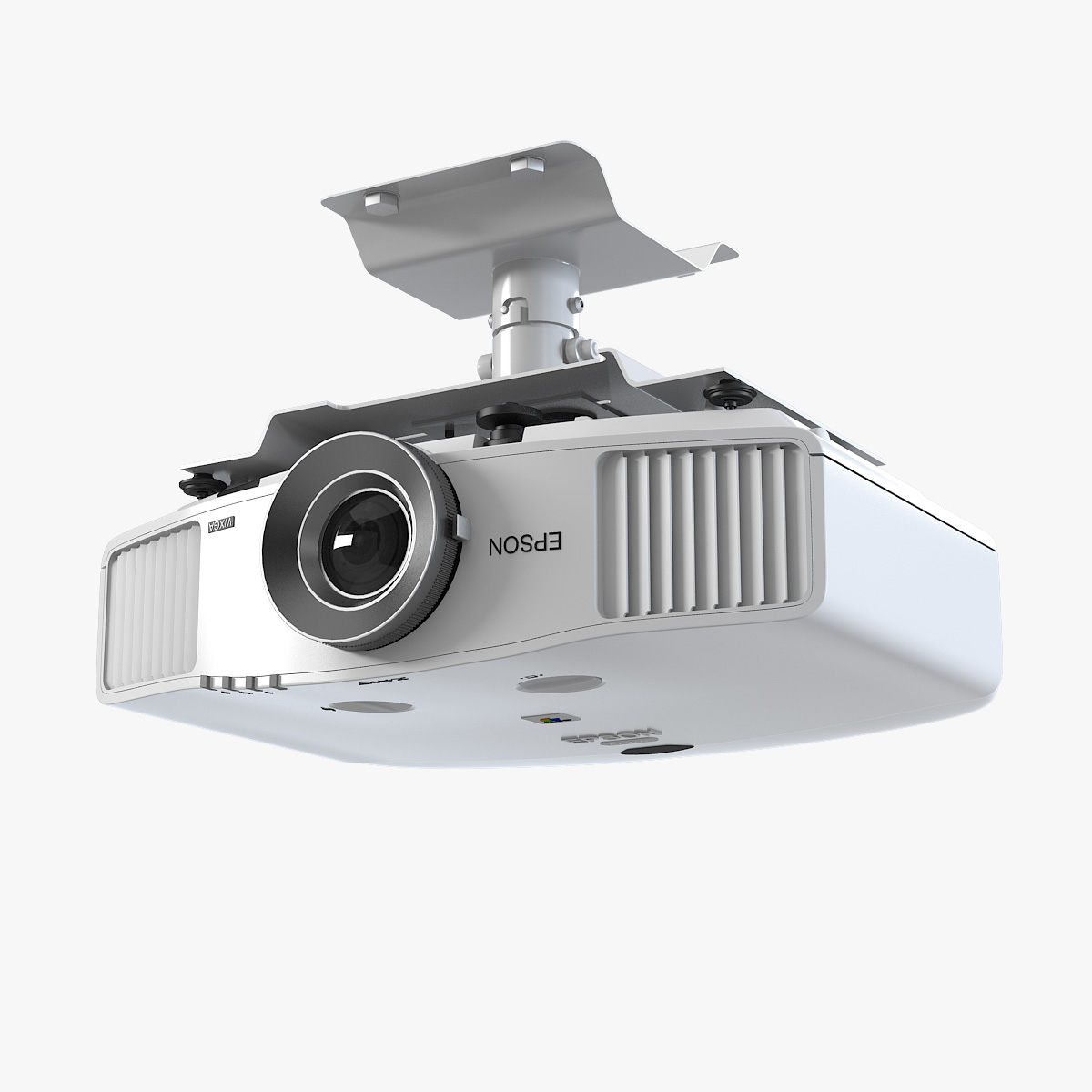 3d model epson projector mount