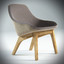 3ds morph lounge chair pouf
