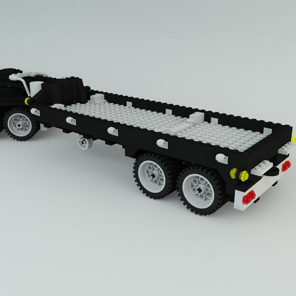 truck trailer lego set max