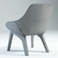 3ds morph lounge chair pouf