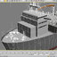 3d model drilling ship