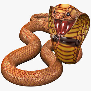 c4d snake cobra pose 6