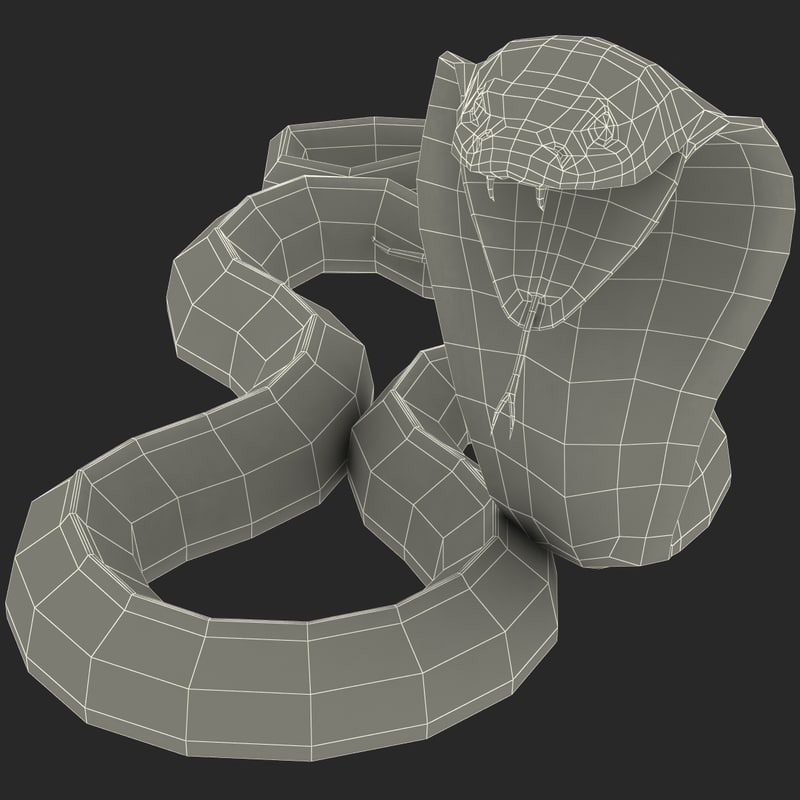 c4d snake cobra pose 6