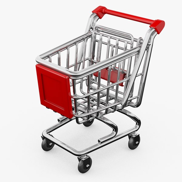 shopping cart 3d model