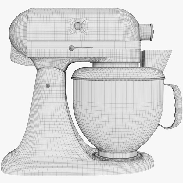 3d kitchen aid mixer model