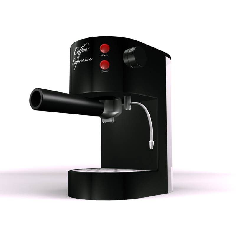 3ds max coffee machine