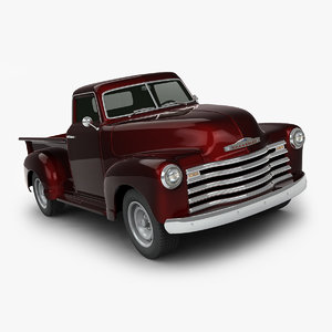 chevrolet truck 1949 3d max