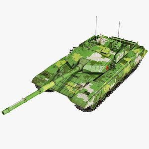 chinese tank 2 3d model