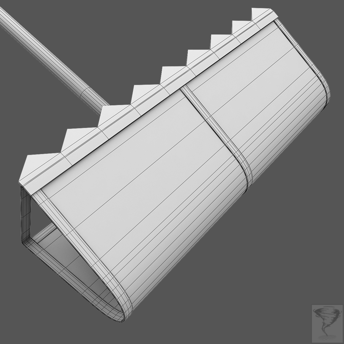 3d obj sand rake