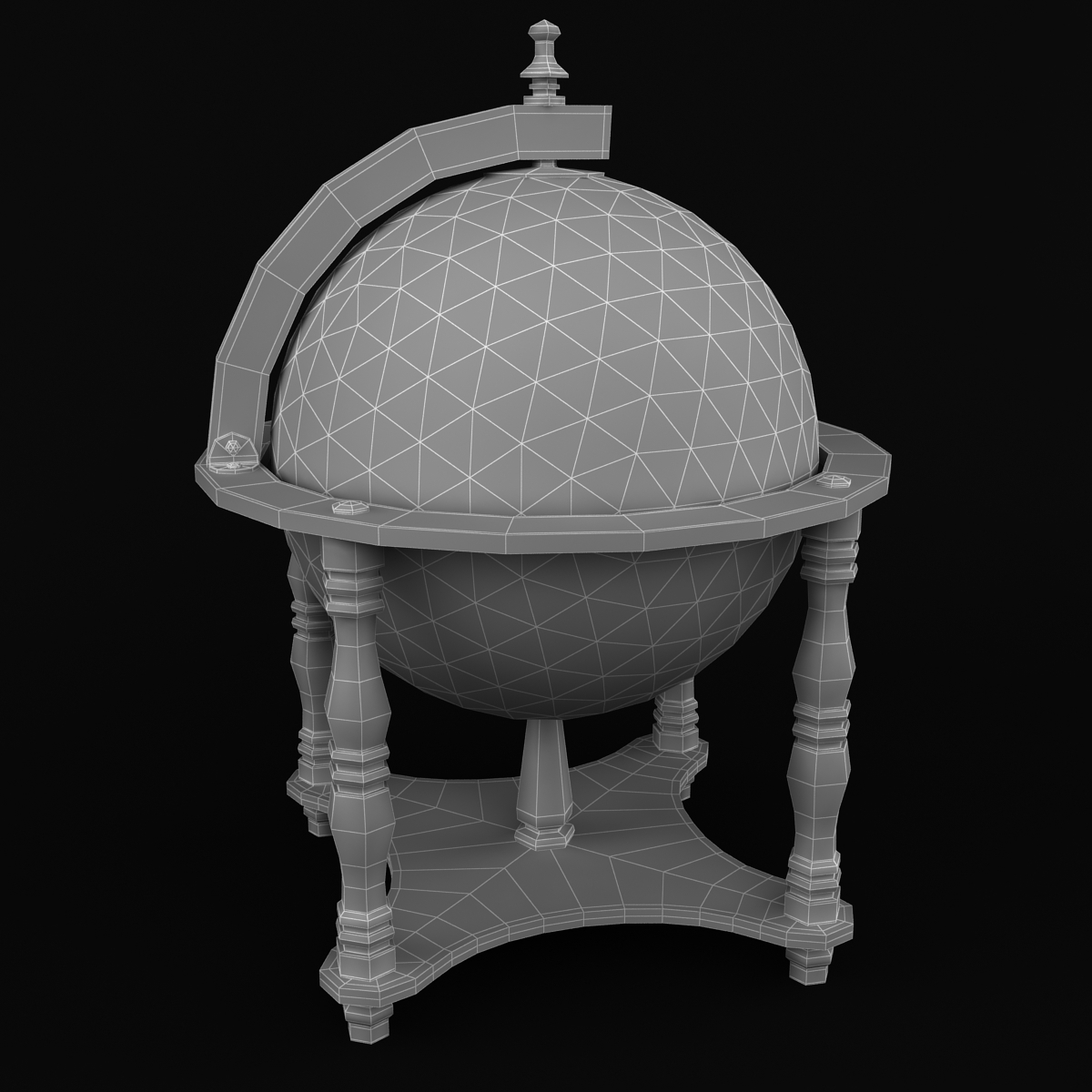 world-globe-3d-model