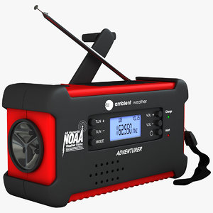 emergency solar radio digital max