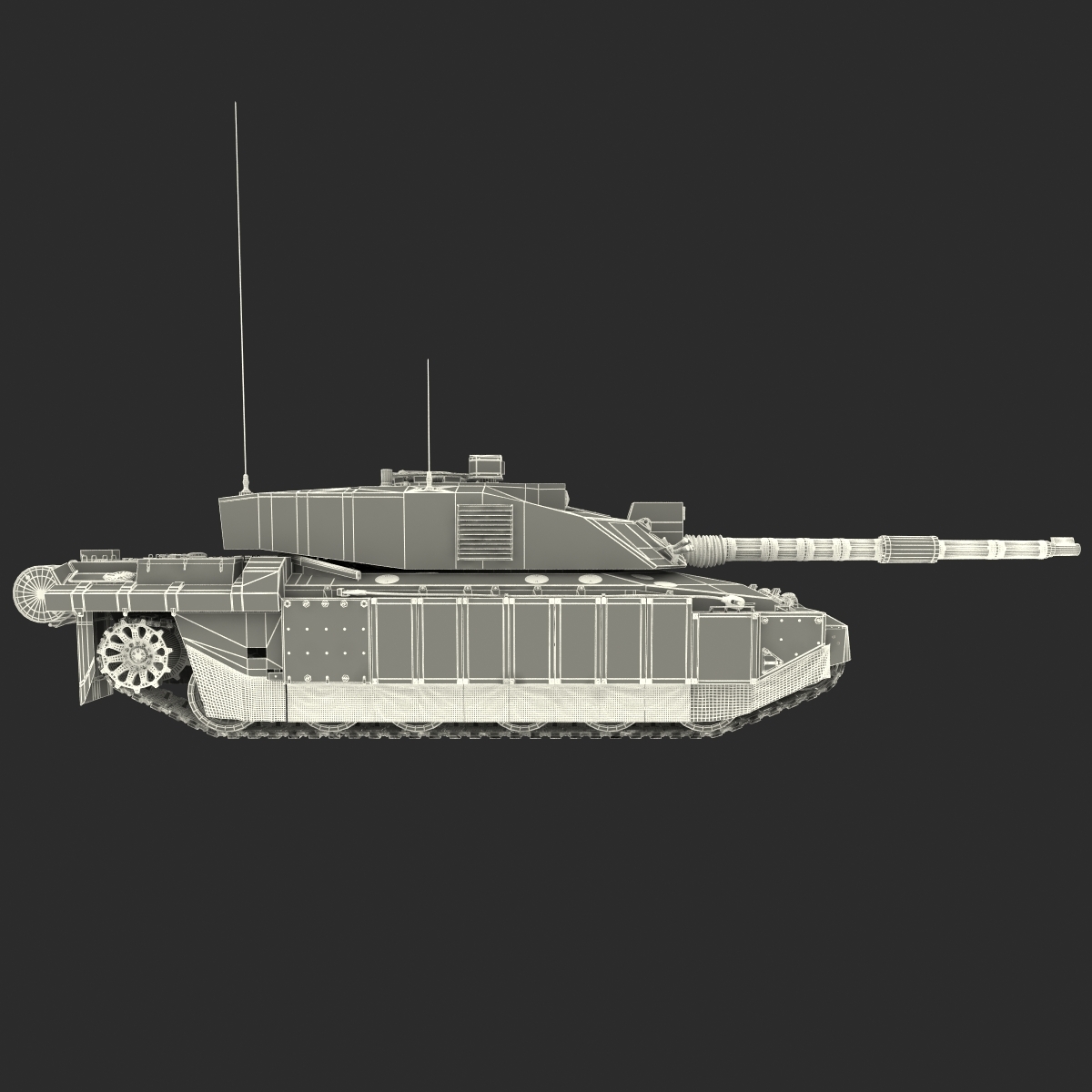 3d fv4034 challenger 2 british