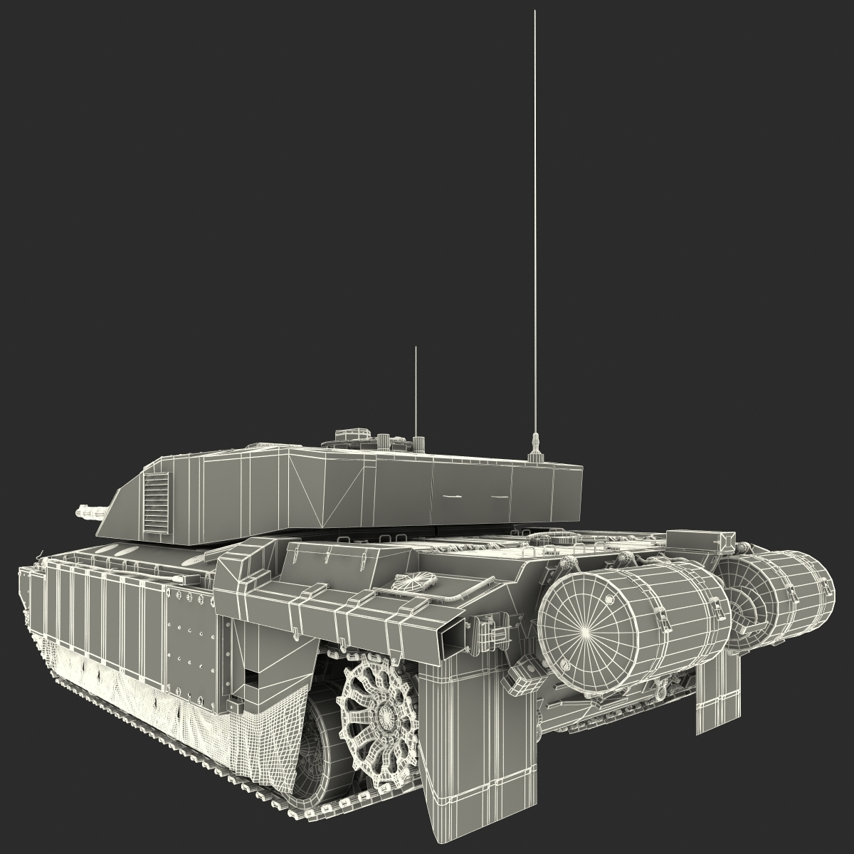 3d fv4034 challenger 2 british