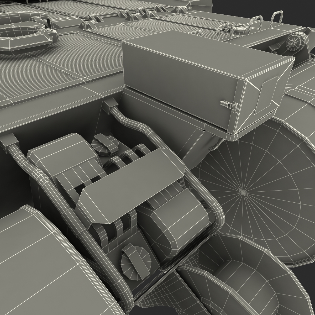 fv4034挑战者2英国战斗坦克3d模型