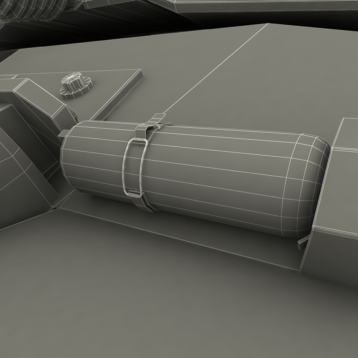 fv4034挑战者2英国战斗坦克3d模型