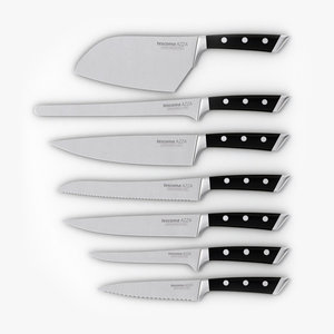 3d model chef s knives knife