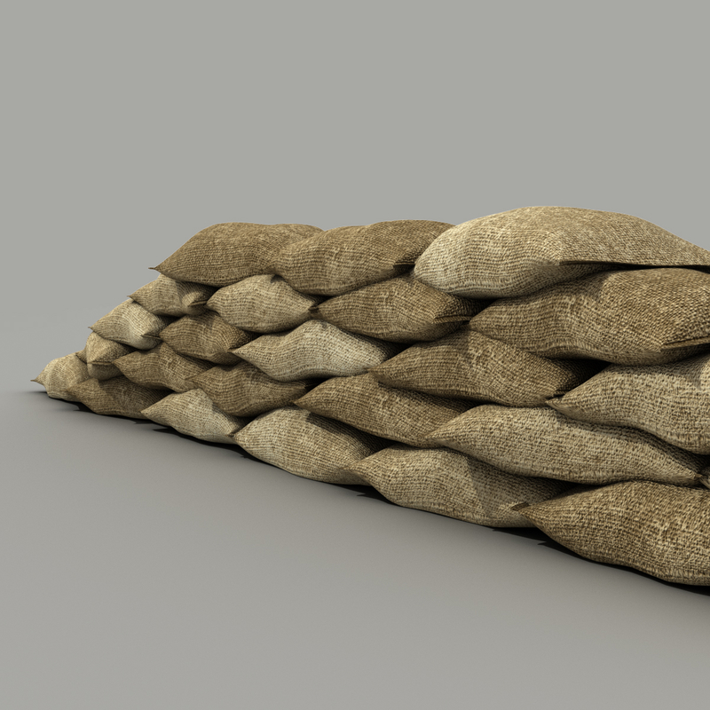 max sandbag wall
