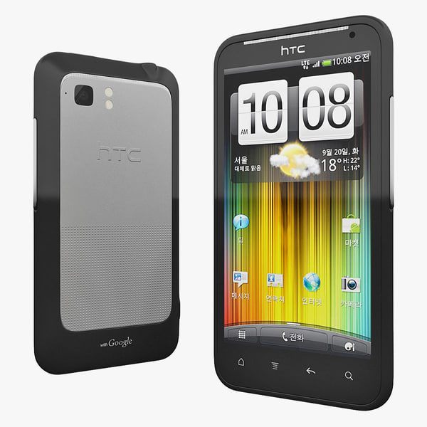 3d model htc raider 4g