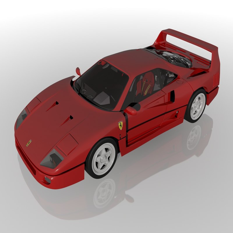 Ferrari f40 3d model