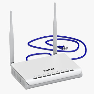 wifi router 3d max