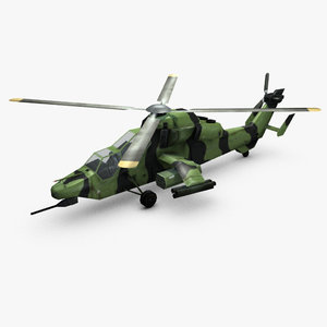 3ds pah-2 helicopter