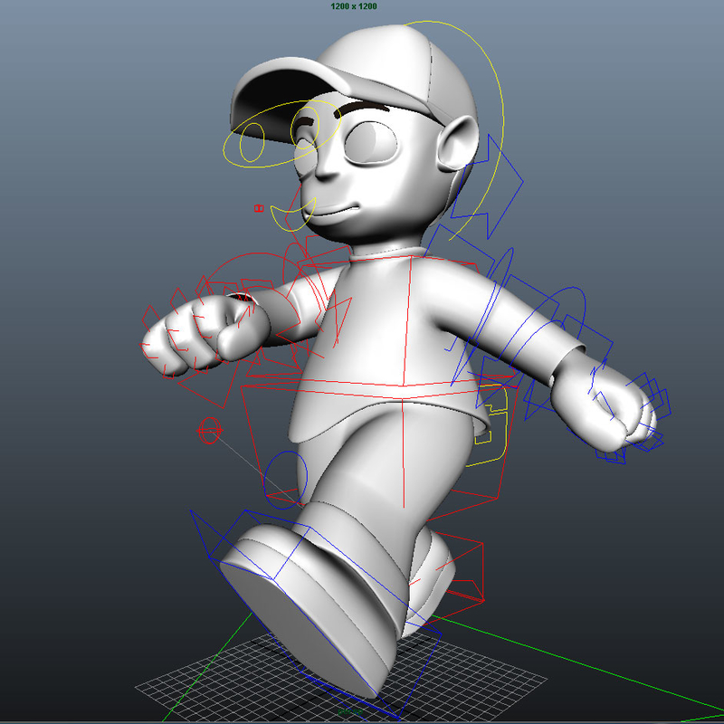 3d cartoon character