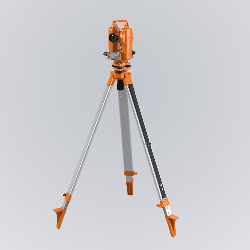 Camera Tripod 3d Model