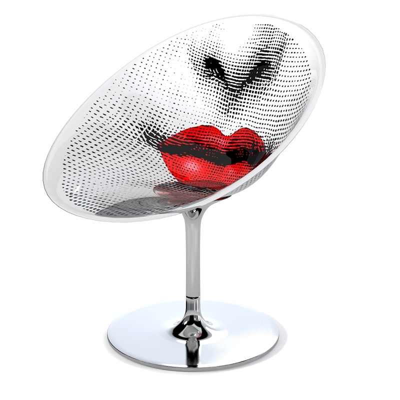 kartell eros chair 3d 3ds