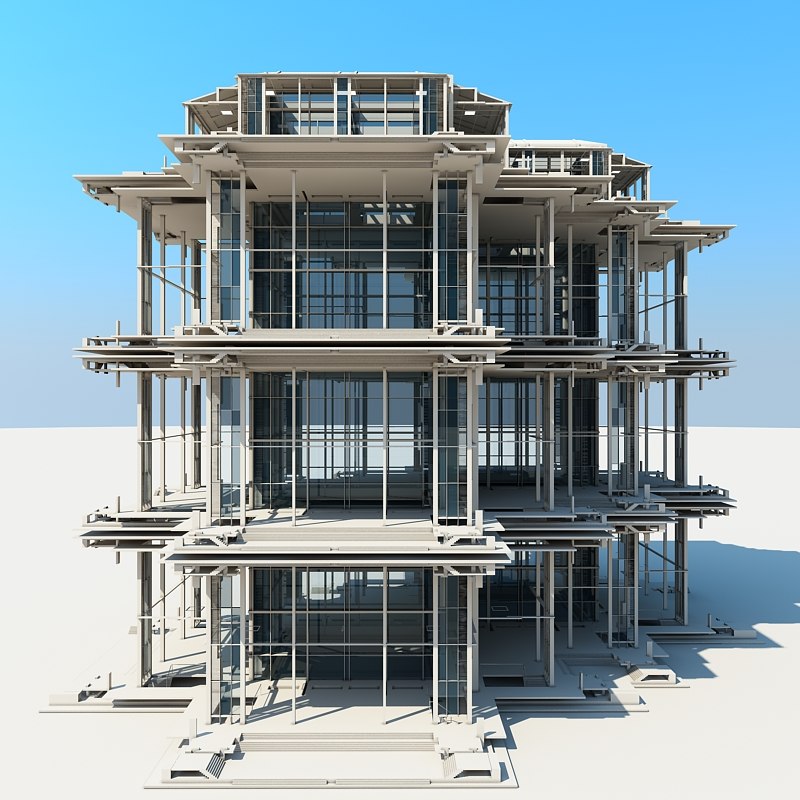 3d model complex structure