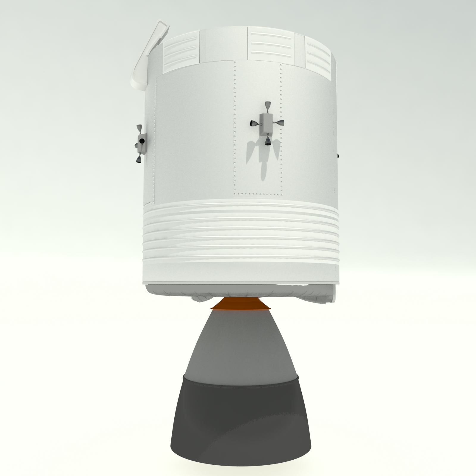 3d model apollo service module