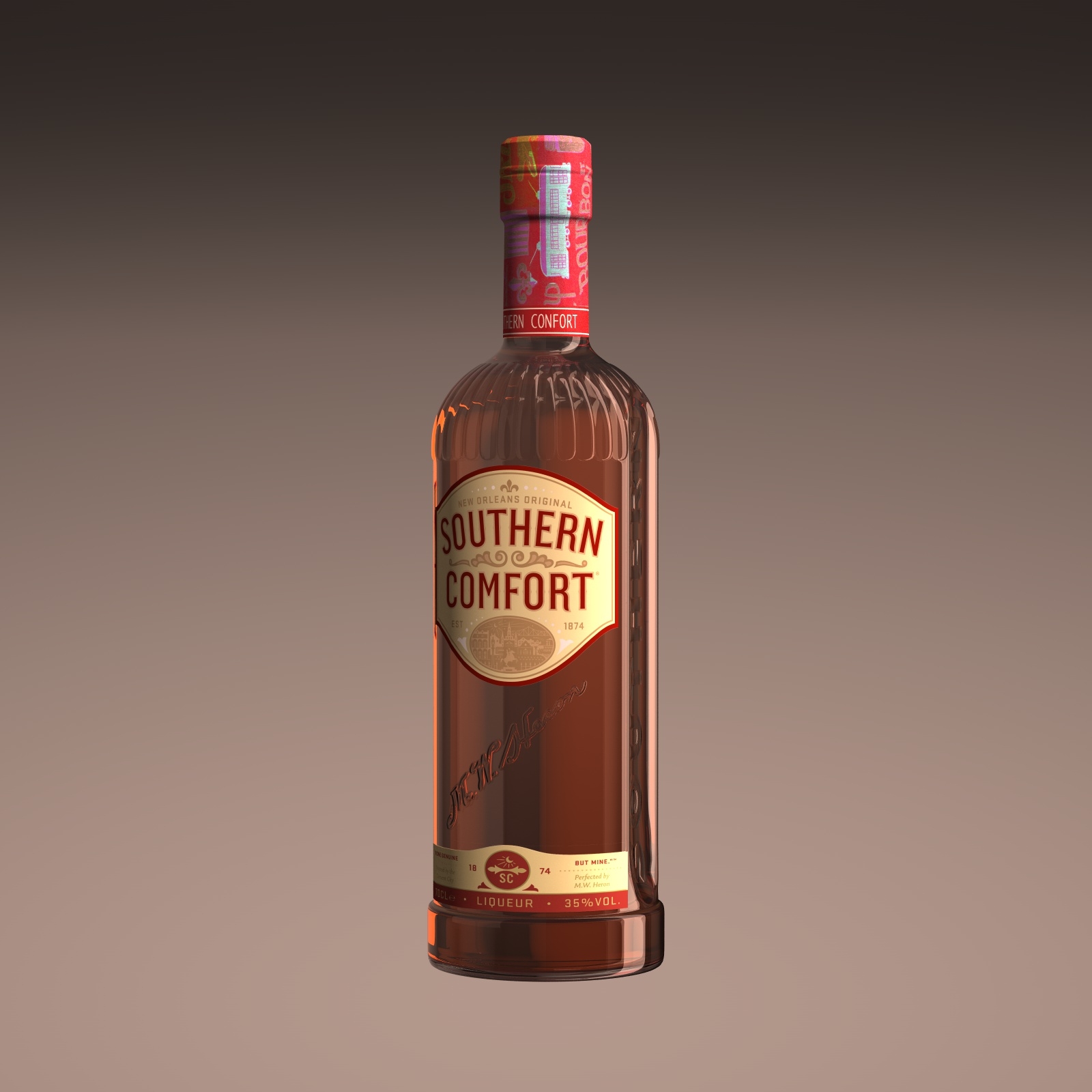 Southern Comfort Bottle 3ds