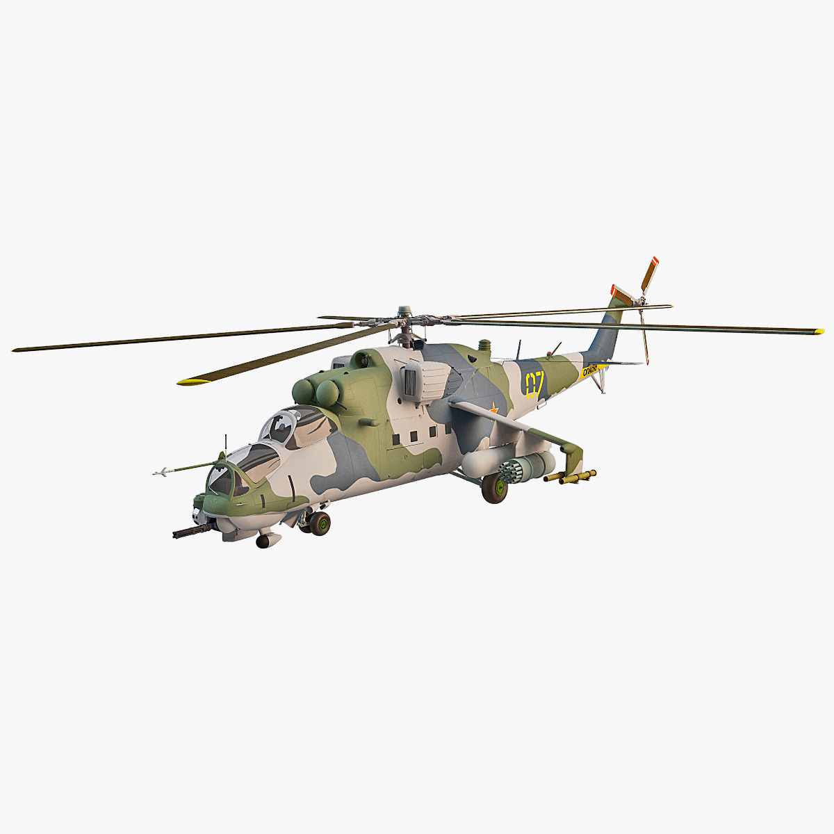 3d Mi 35 Model