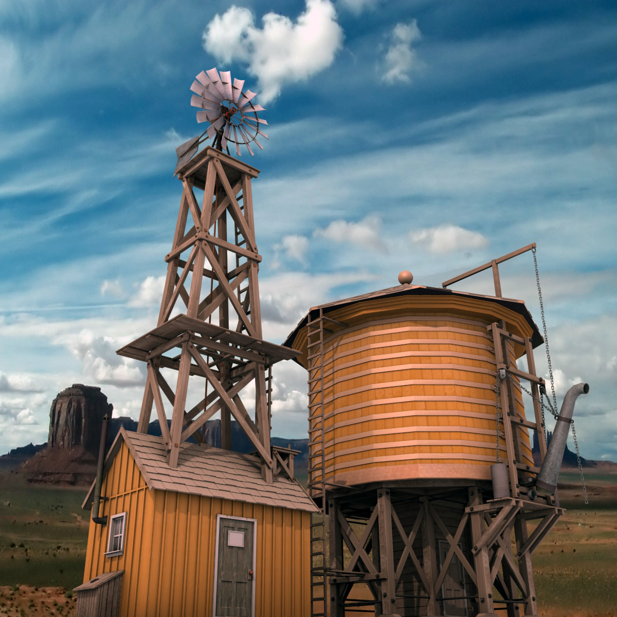 3ds Max Windmill Water Tower   Water Tower And Windmill Sigimg3 A41aacd6 E625 45f5 963b Cbf5d4a3cdb7Zoom 