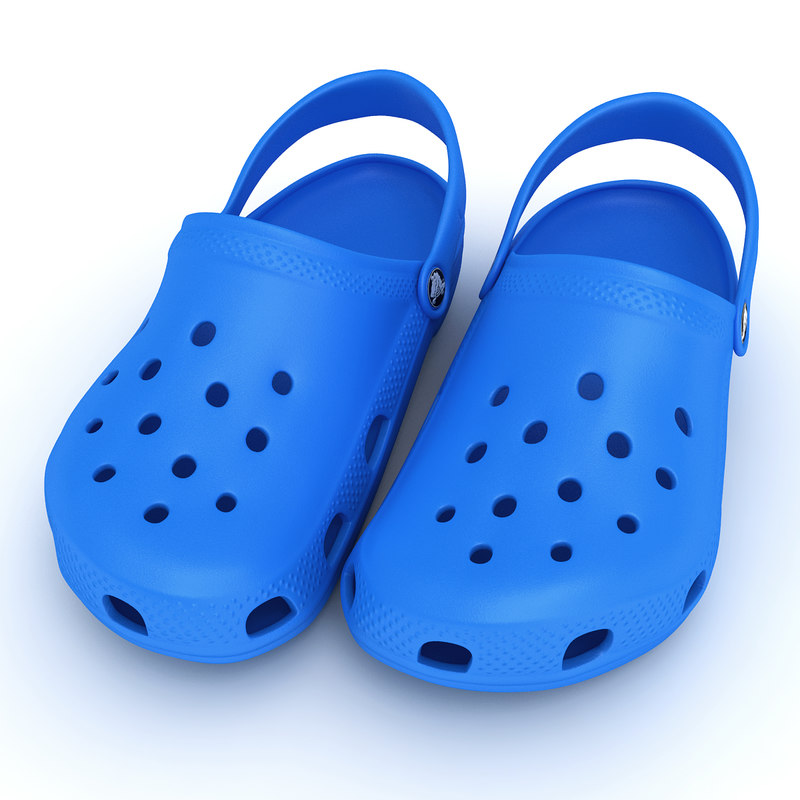  crocs  shoes sandals clogs 3d 3ds